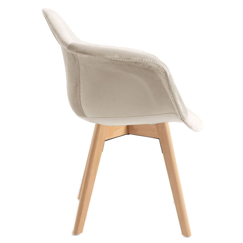 Silla Luba Terciopelo 45 x 42,5 x 81 cm 