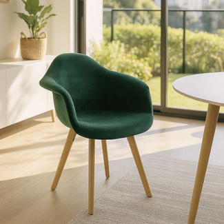 Silla Luba Terciopelo 45 x 42,5 x 81 cm 