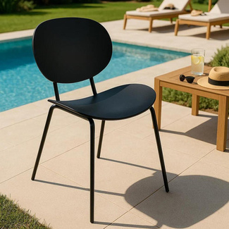 Silla Nilde Polipropileno 50 x 40 x 76 cm 