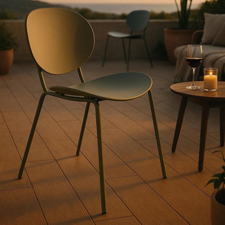Silla Nilde Polipropileno 50 x 40 x 76 cm 