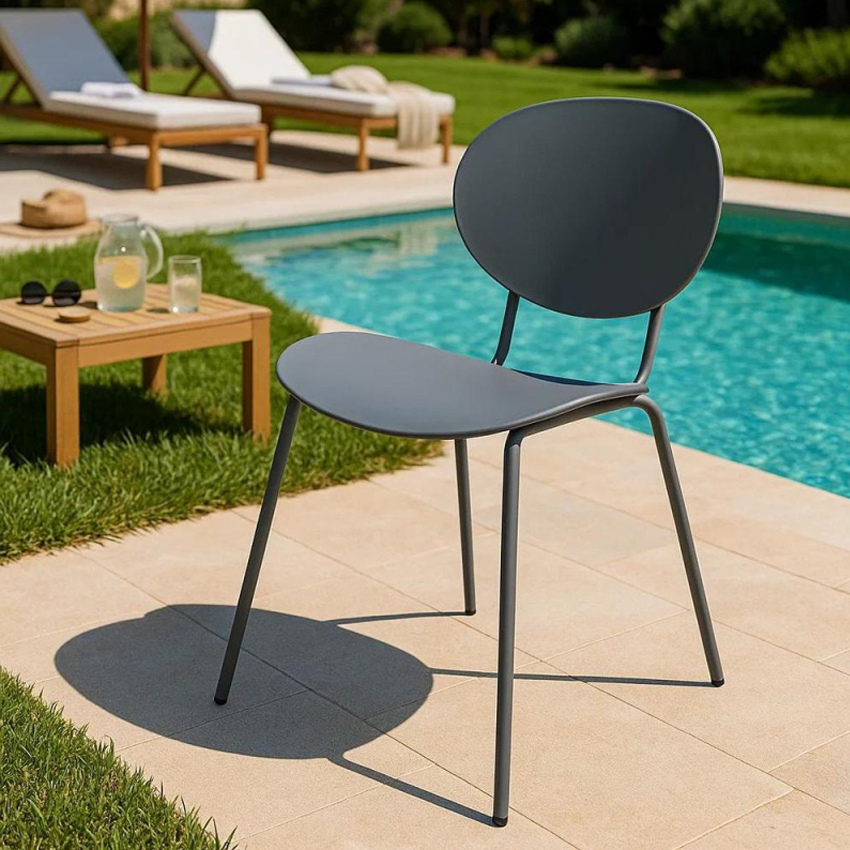Silla Nilde Polipropileno 50 x 40 x 76 cm 