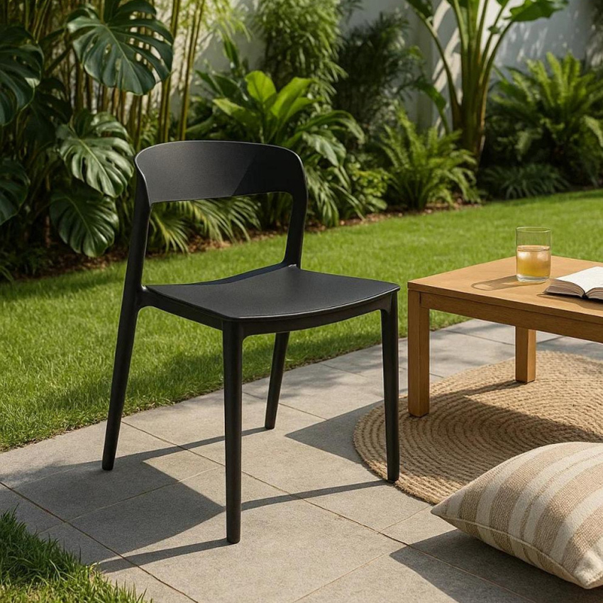 Silla Neshi para Exterior de Polipropileno 50 x 45 x 75 cm 