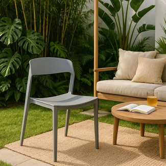 Silla Neshi para Exterior de Polipropileno 50 x 45 x 75 cm 