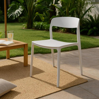 Silla Neshi para Exterior de Polipropileno 50 x 45 x 75 cm 