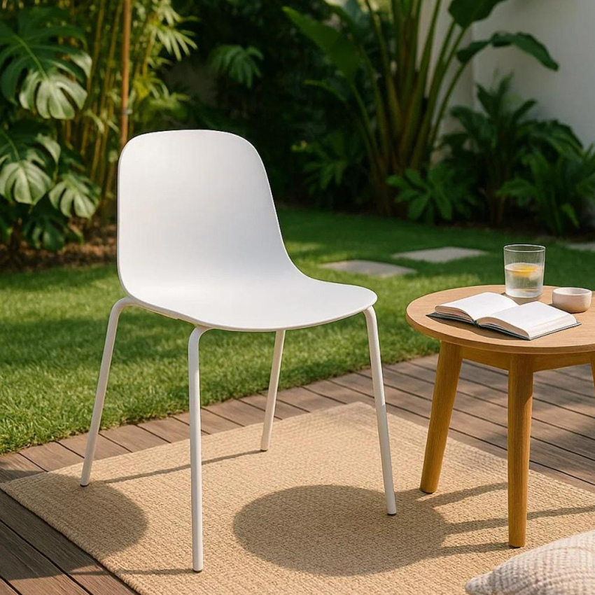 Silla Nosul para Exterior de Polipropileno 51 x 53 x 85 cm 
