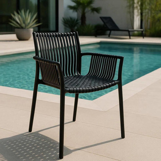 Silla Sidoc para Exterior de Polipropileno 53 x 55 x 83 cm 
