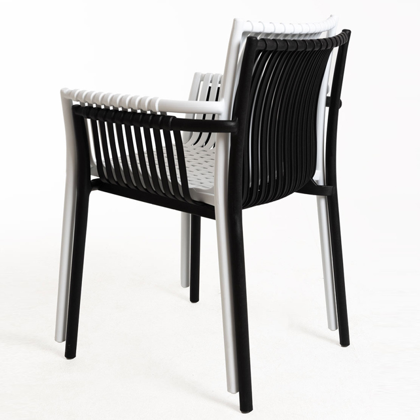 Silla Sidoc para Exterior de Polipropileno 53 x 55 x 83 cm 