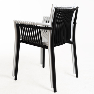 Silla Sidoc para Exterior de Polipropileno 53 x 55 x 83 cm 