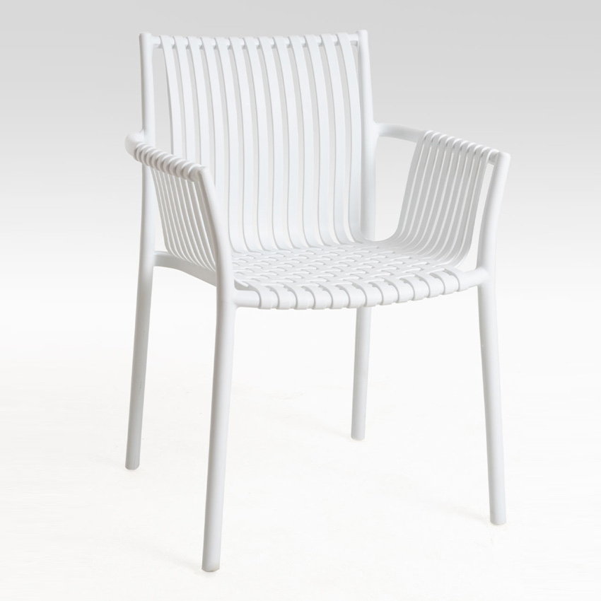 Silla Sidoc para Exterior de Polipropileno 53 x 55 x 83 cm 