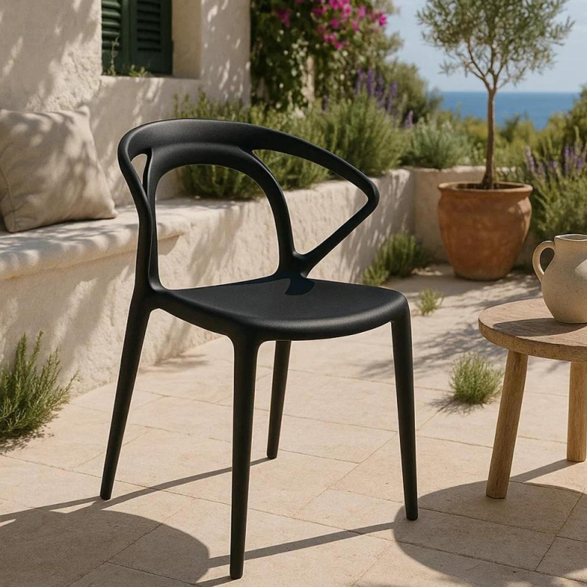 Silla Nadi para Exterior de Polipropileno 50 x 51 x 81 cm 