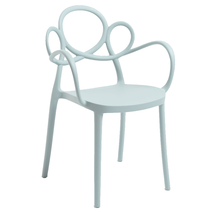 Silla Yska de Polipropileno con Reposabrazos 57 x 57 x 82 cm   