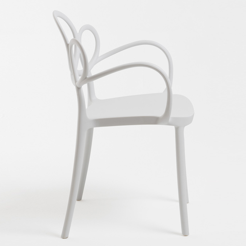 Silla Yska con Reposabrazos de Polipropileno 57 x 57 x 82 cm 