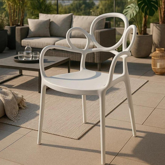 Silla Yska con Reposabrazos de Polipropileno 57 x 57 x 82 cm 