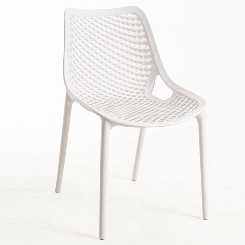 Silla Niku para Exterior de Polipropileno 55 x 50 x 83,5 cm 