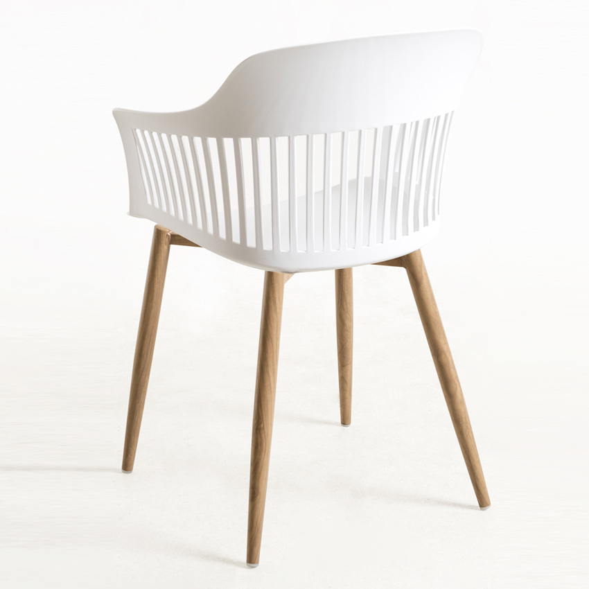 Silla Silsi para Exterior de Polipropileno 45 x 45 x 80 cm 