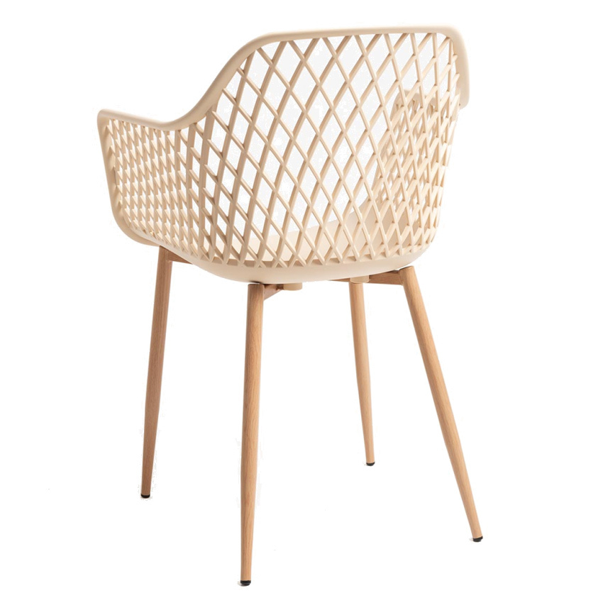 Silla Vaty para Exterior de Polipropileno 47 x 43 x 85 cm