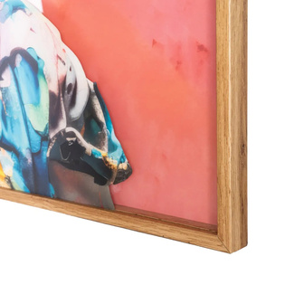 Cuadro Impresión sobre MDF y Cristal 3,5 x 123 x 83 cm 