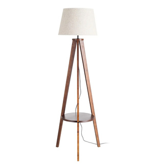 Lámpara de Suelo en Madera 50 x 50 x 151 cm 