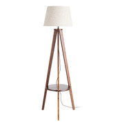 Lámpara de Suelo en Madera 50 x 50 x 151 cm 