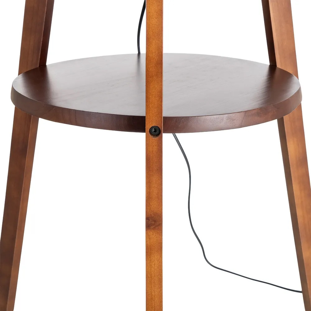 Lámpara de Suelo en Madera 50 x 50 x 151 cm 