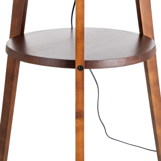 Lámpara de Suelo en Madera 50 x 50 x 151 cm 