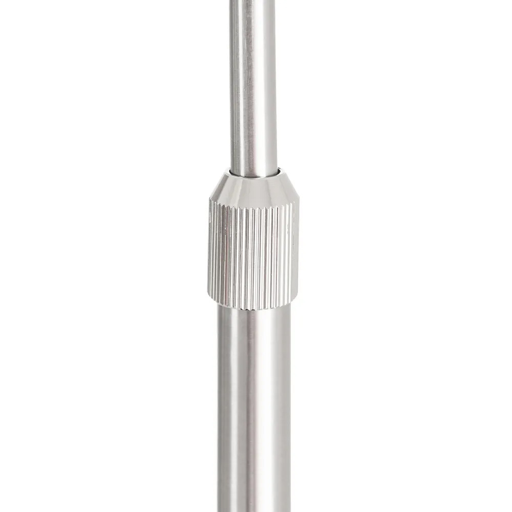 Lámpara de Suelo Metal Cromado y Mármol 37 x 100 x 197 cm 