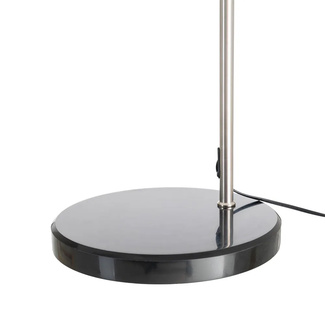 Lámpara de Suelo Metal Cromado y Mármol 37 x 100 x 197 cm 