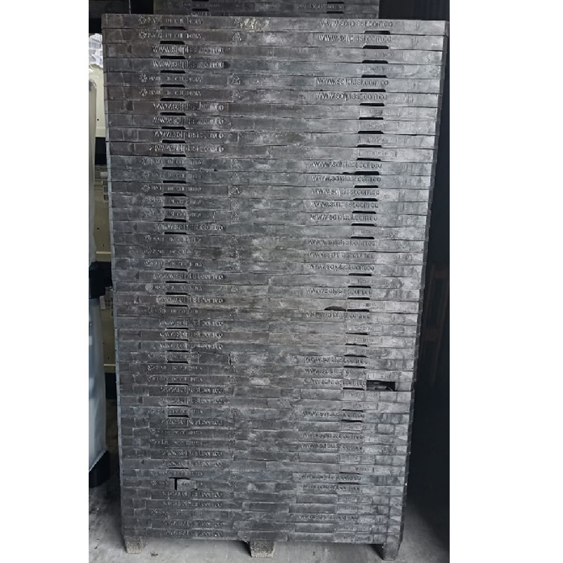 Lote de 2454 Palets Usados Encajables y Apilables 100x120x14,5cm Nest-100 