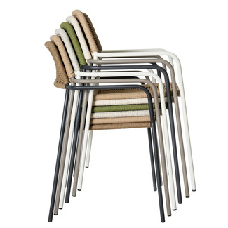 Silla Exterior Apilable Milos Limo 55 x 55 x 83,5 cm