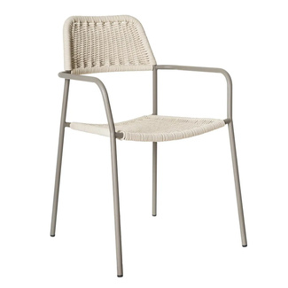 Silla Exterior Apilable Milos Limo 55 x 55 x 83,5 cm
