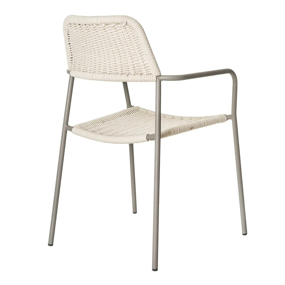 Silla Exterior Apilable Milos Limo 55 x 55 x 83,5 cm