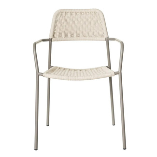 Silla Exterior Apilable Milos Limo 55 x 55 x 83,5 cm