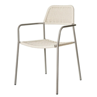 Silla Exterior Apilable Milos Limo 55 x 55 x 83,5 cm