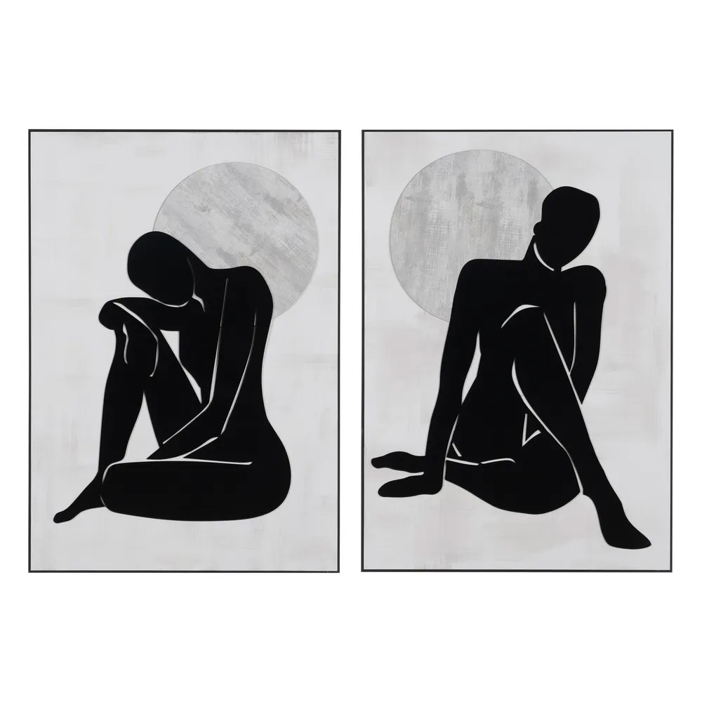 Cuadro en Madera con Relieve 70 x 100 cm 