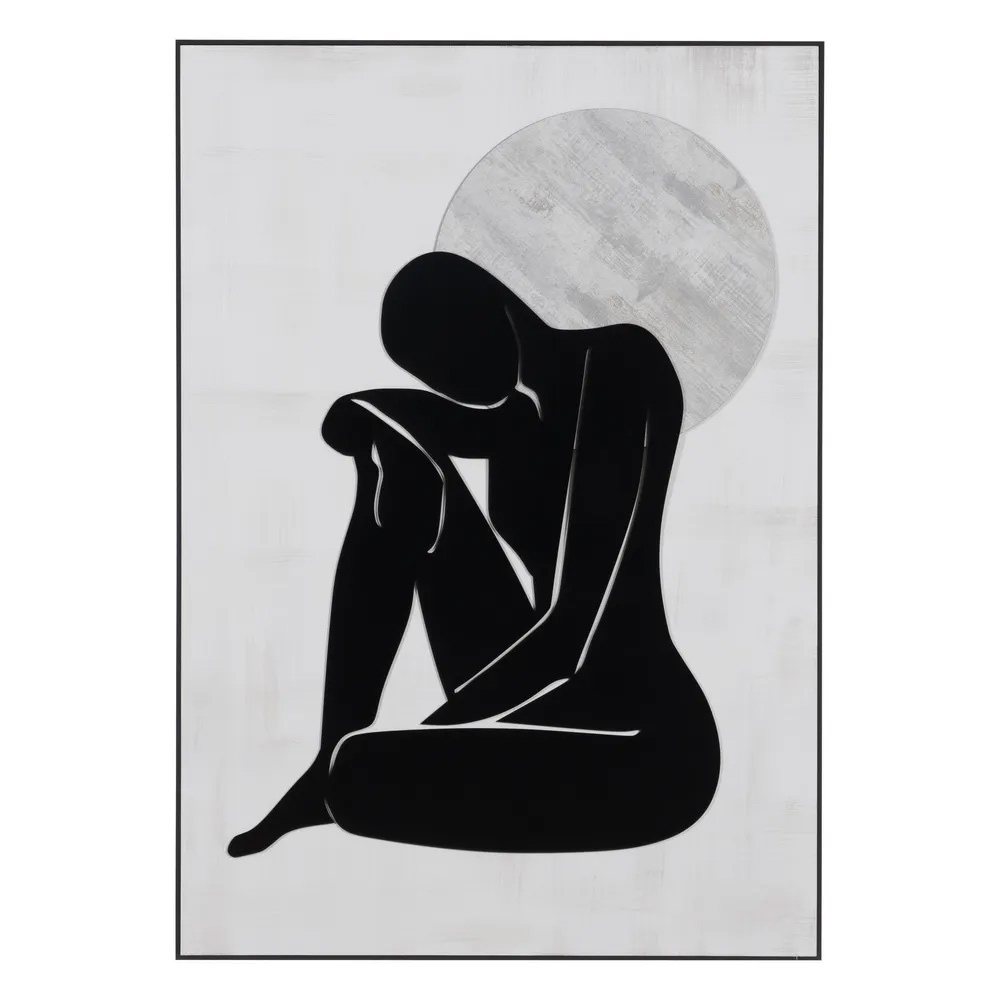 Cuadro Relieve en Madera 70 x 100 cm 