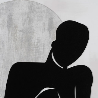 Cuadro Relieve en Madera 70 x 100 cm 