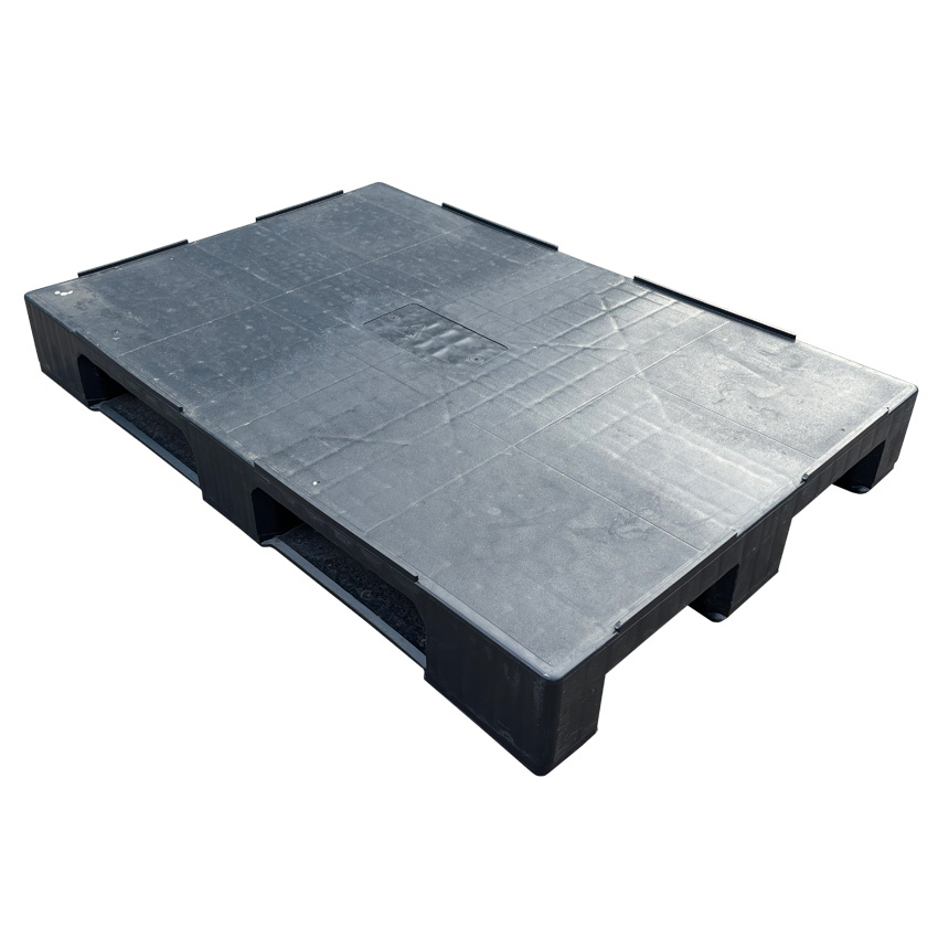 Palet Plastico Compacto Liso 3 Patines