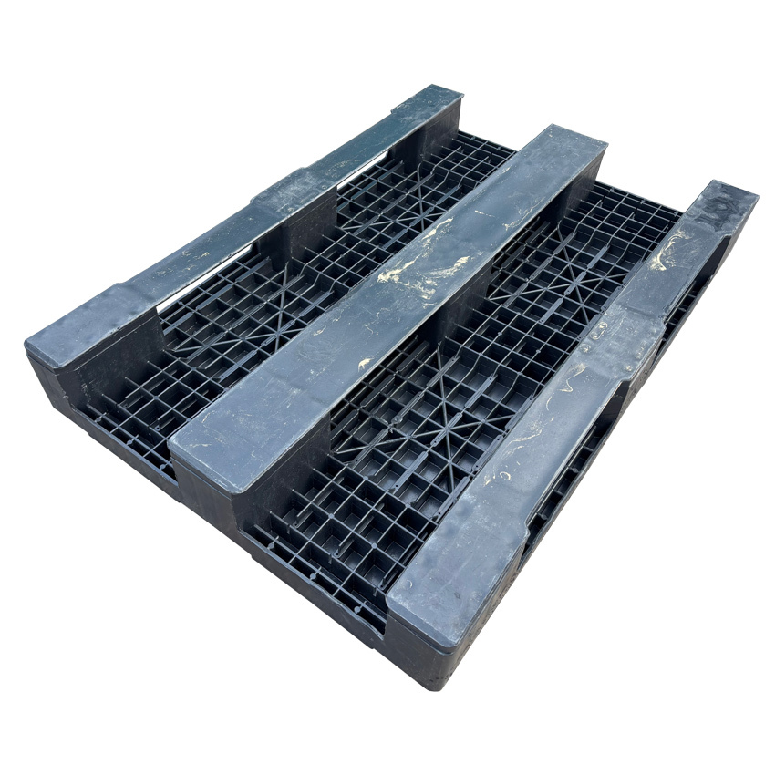 Palet Plastico Compacto Liso 3 Patines