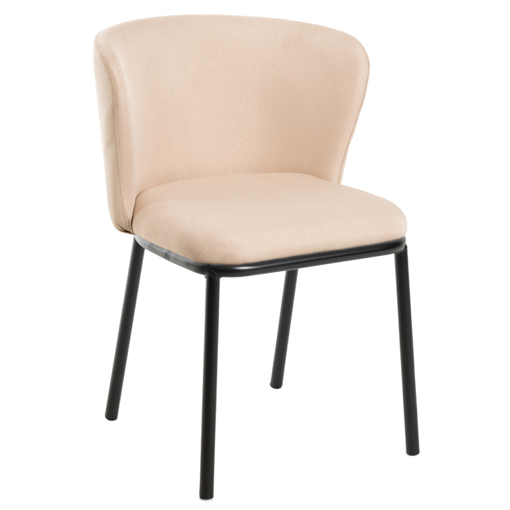 Silla Tina Tapizado en Tela 45 x 47 x 78 cm 