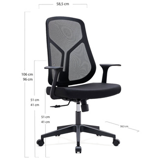 Silla de Escritorio Ligod 53 x 66 x 102 cm