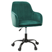 Silla de Escritorio Reby Black Office 54,5 x 55,5 x 80 cm