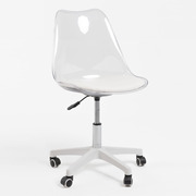 Silla Escritorio Nova Transparente 52 x 52 x 83 cm