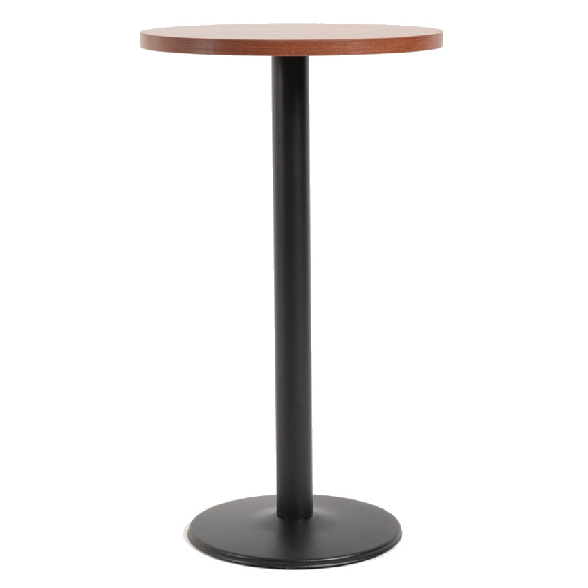 Mesa Tunka Alta Bar Redonda de Madera 60 x 60 x 105 cm      
