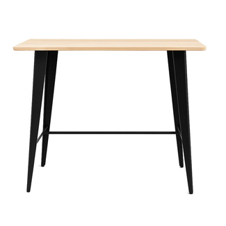 Mesa Meyer Alta Rectangular Madera Natural 60 x 120 x 105 cm 
