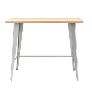 Mesa Meyer Alta Rectangular Madera Natural 60 x 120 x 105 cm 