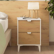 Mesita de Noche 2 Cajones 35 x 40,2 x 56,3 cm