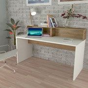 Mesa Despacho de Melamina con Altillo 67,2 x 160 x 102 cm 