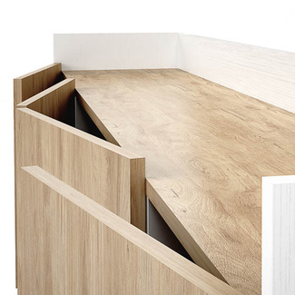 Mueble de Televisión 4 Puertas 33,5 x 180 x 63,4 cm 