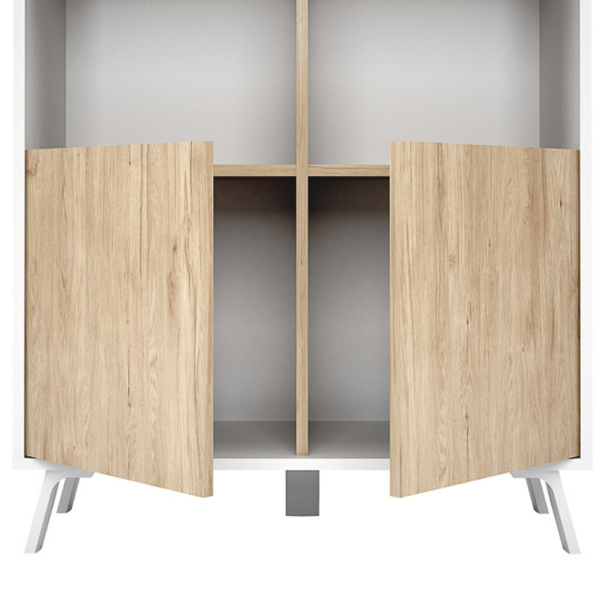 Estantería 2 Puertas 33,5 x 80 x 171,6 cm 