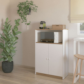 Mueble Auxiliar Microondas 40,2 x 80,2 x 124 cm 